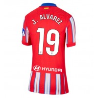 Atletico Madrid Julian Alvarez #19 Fußballbekleidung Heimtrikot Damen 2024-25 Kurzarm